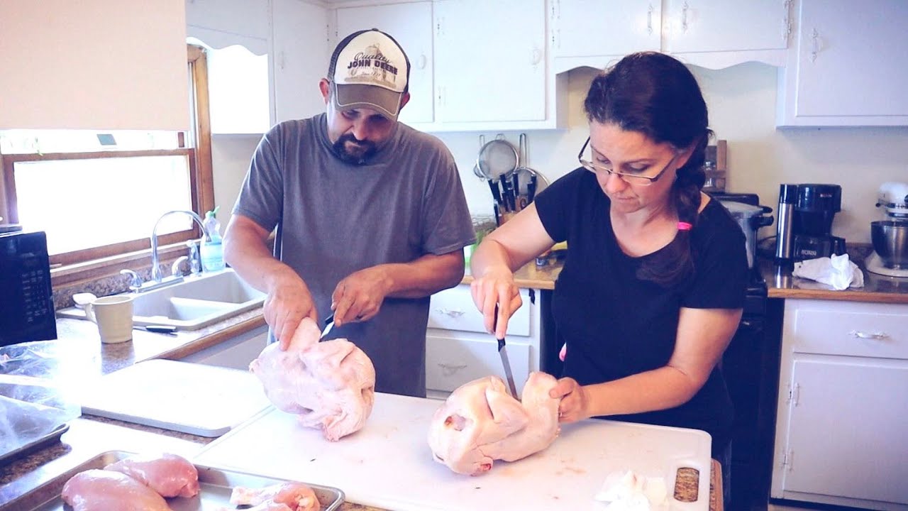 SAFELY Storing Chicken Meat at ROOM TEMPERATURE! Pressure Canning Bone-In Chicken