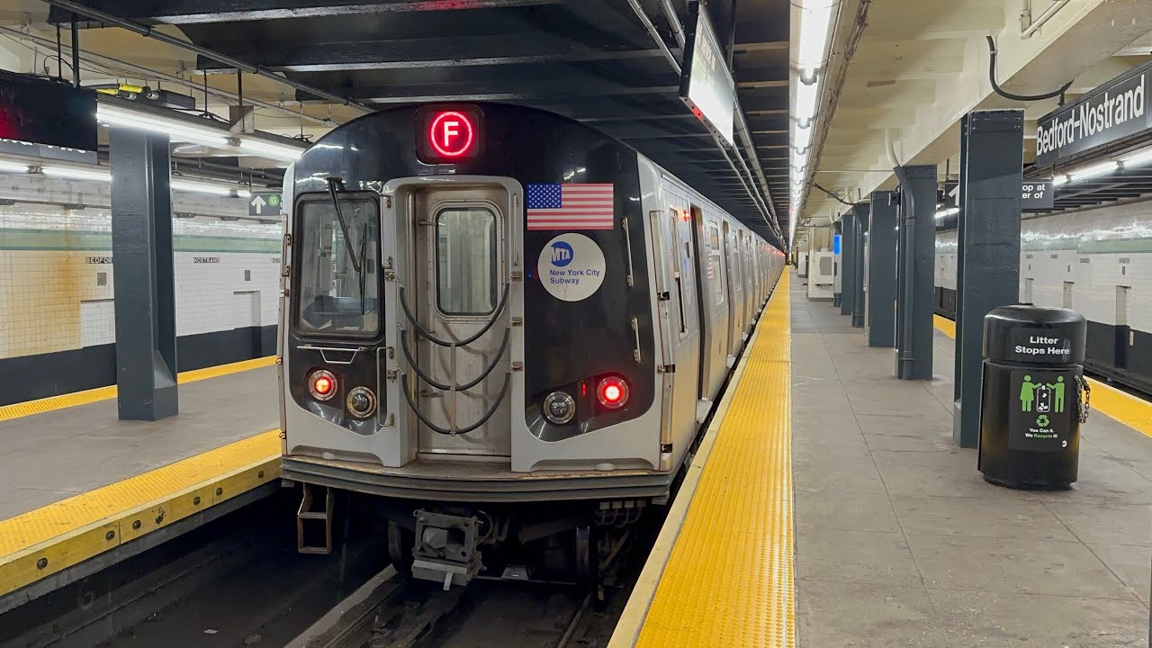 Via the Crosstown Line: R160 F Train Ride from Bedford-Nostrand Avenues to Coney Island-Stillwell Av