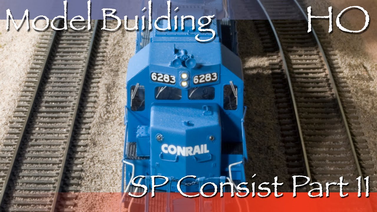 Сборная модель железной дороги масштаба HO SP Consist Build 11 - Набор для сборки интерьера кабин...