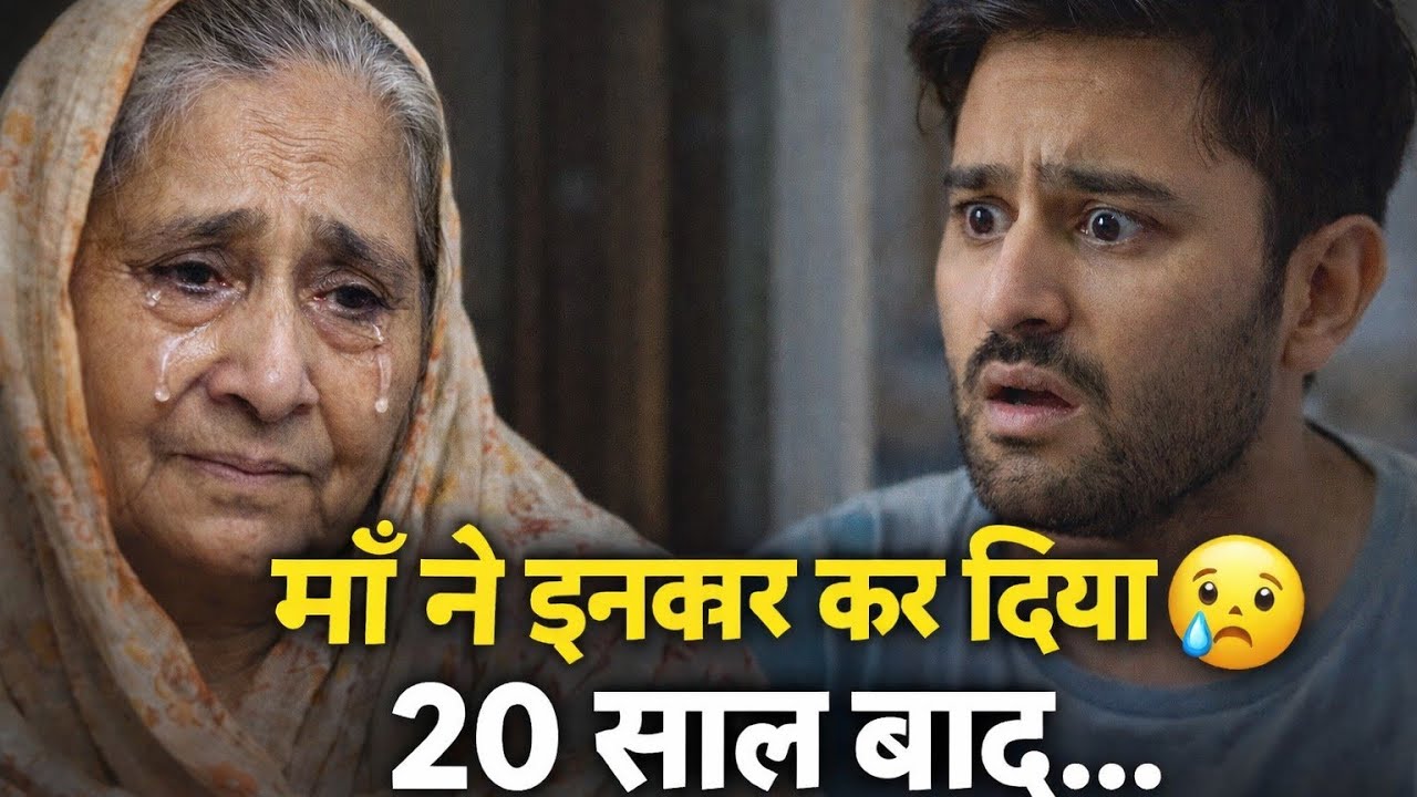 20 साल बाद लौटा बेटा... माँ ने पहचानने से इनकार कर दिया! 💔 रो दोगे सुनकर | Emotional Hindi Kahani |