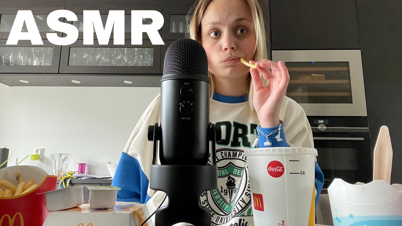 ASMR McDonald’s Mukbang