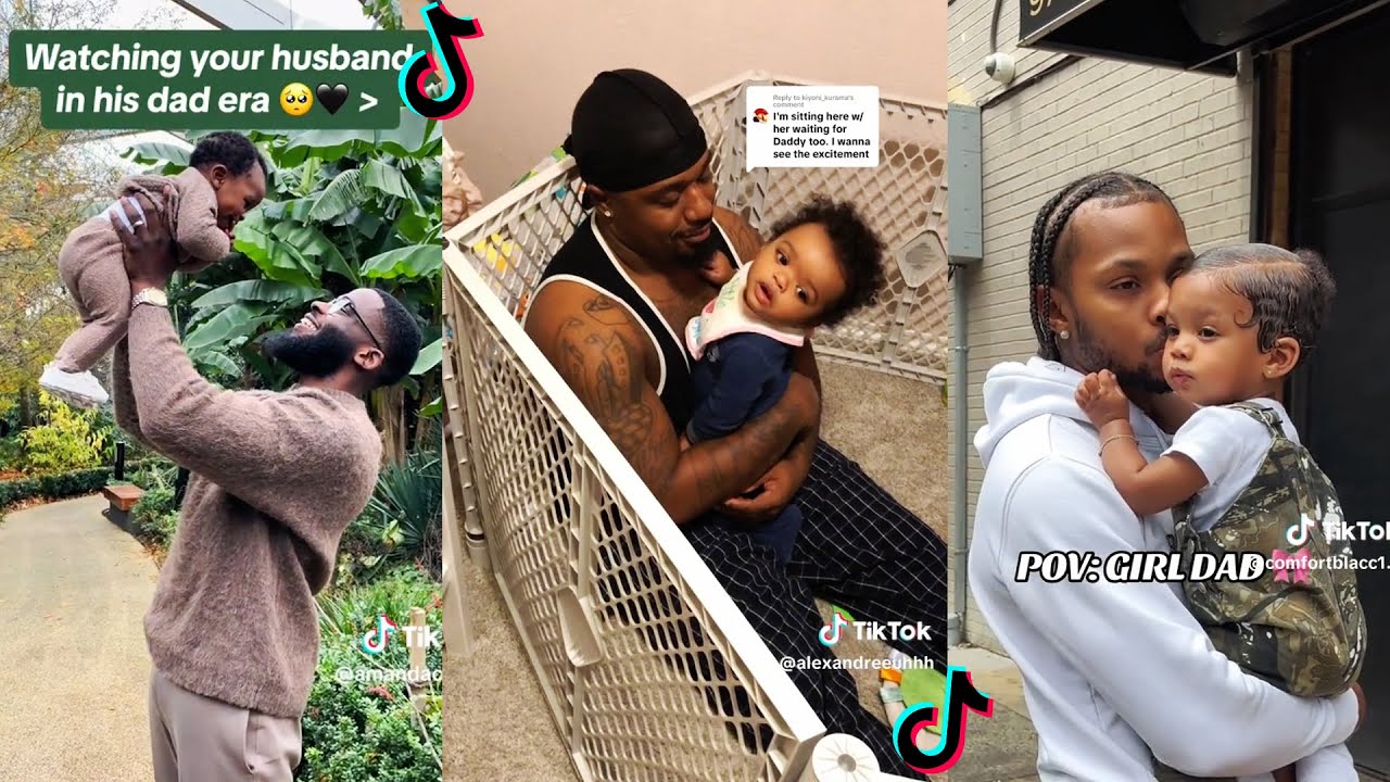 Black dads and their kids 🤣 Funny & cute moments ❤️
