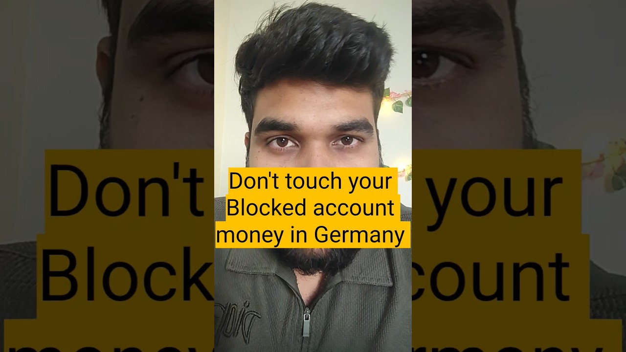 DON’T Touch Your Blocked Account in Germany 🇩🇪💸 (Do This Instead!)