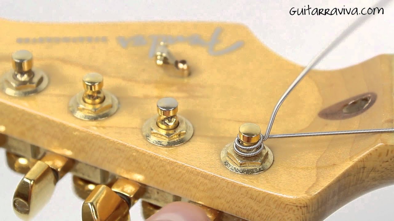 Cómo cambiar las Cuerdas de la Guitarra Eléctrica