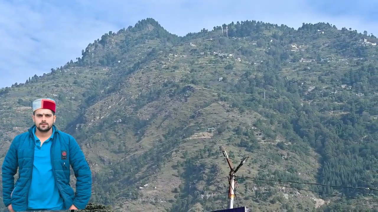 Beautiful View of kullu Valley from Dhalpur ground!! Natural Beauty @rajstudiohatwar 