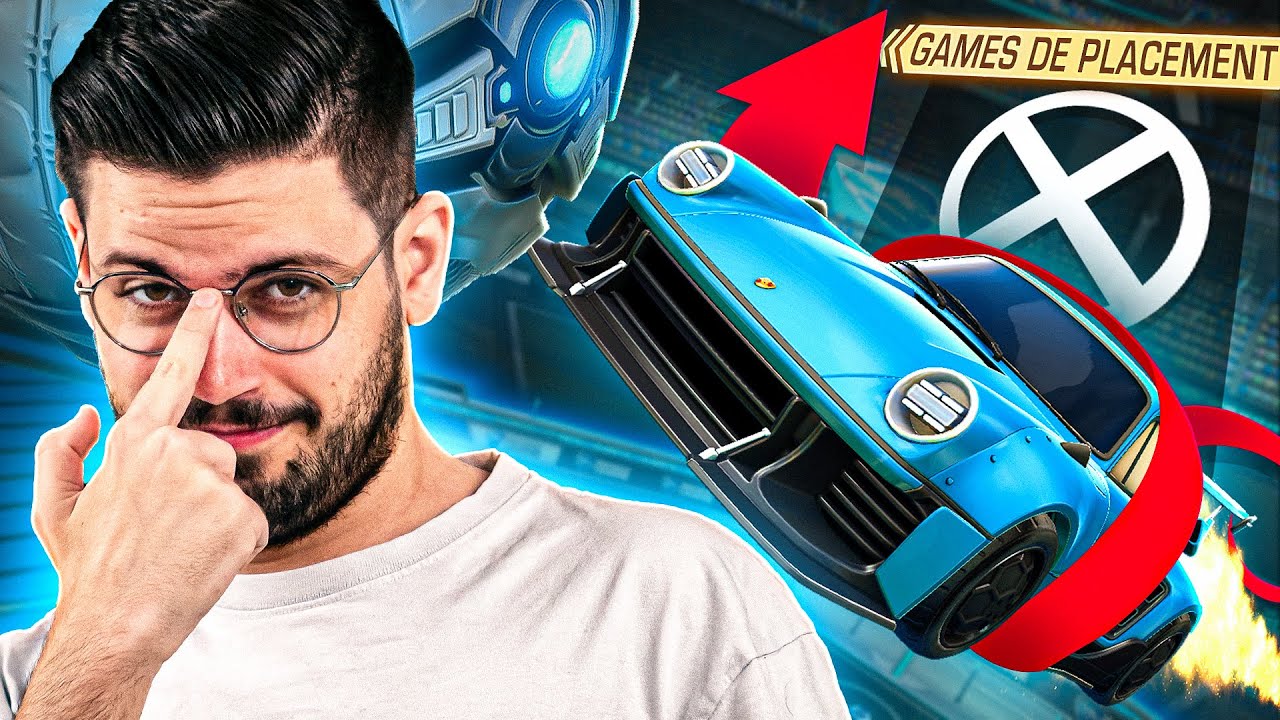 Je FREESTYLE mes games de placements avec la NOUVELLE PORSCHE ! (ROCKET LEAGUE FR)