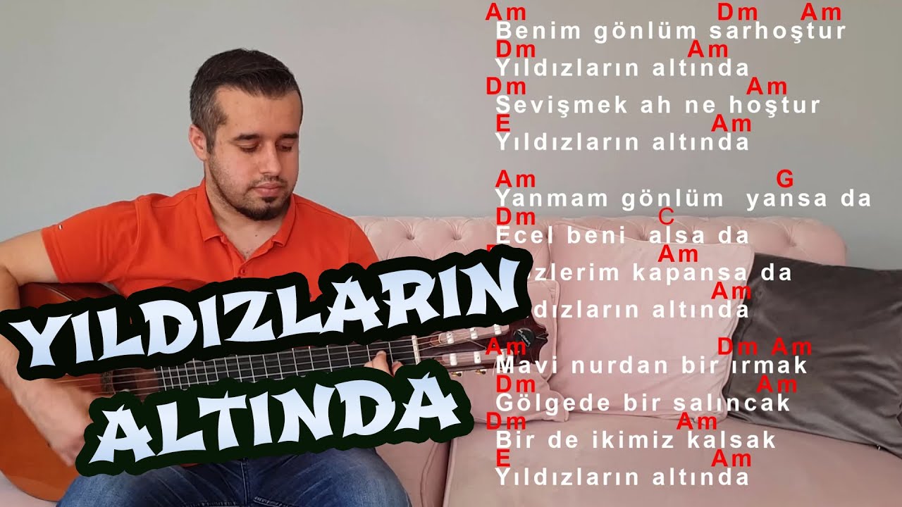 Yıldızların Altında Gitar İle Nasıl Çalınır ? Akor, Ritim GİTAR DERSİ