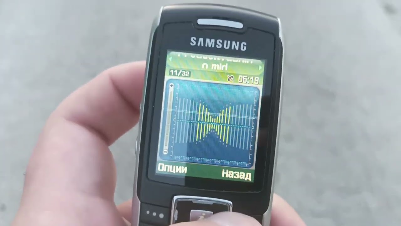 Обзор на мелодии MMF на SAMSUNG SGH-X700
