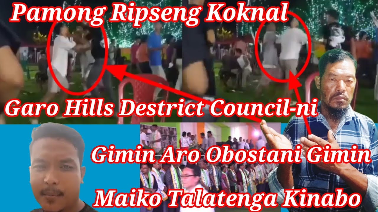 Pamong Ripseng Koknal Garo Hills Destrict Coucil-ni Gimin Aro Obostani Gimin Maiko Talatenga Kinabo
