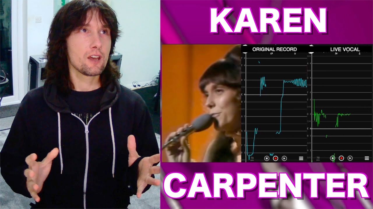 Сравнение ЖИВОГО и СТУДИЙНОГО вокала Карен Карпентер просто ВЗОРВЛО МОЗГ!!!