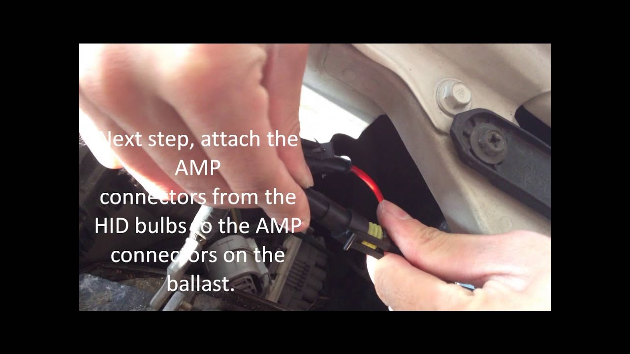 9004/9007 Single Beam HID Kit installation