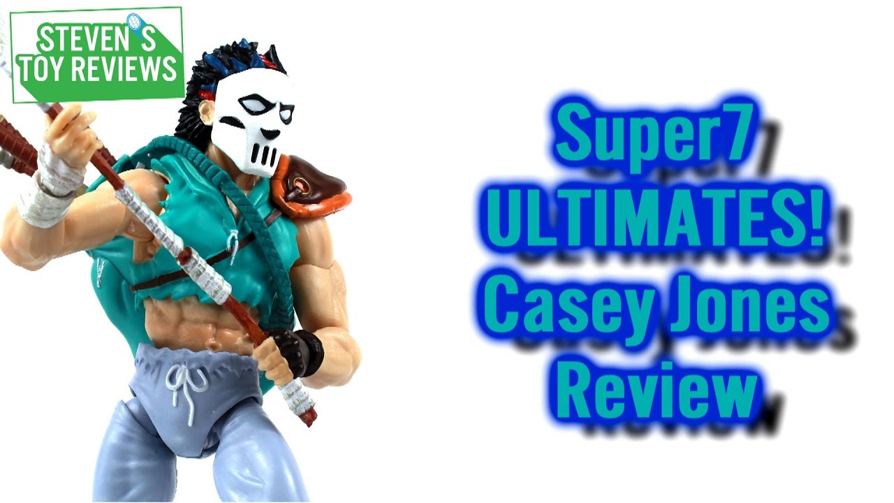 Super7 Wave 4 TMNT ULTIMATES! Casey Jones Review