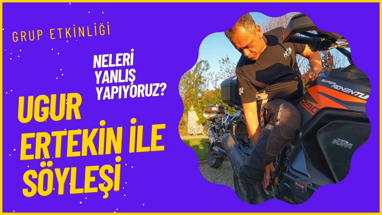 Her Motosiklet Kullanıcısı Bunları Bilmeli ! | Eğitmen Uğur Ertekin ile Motosiklet Söyleşisi !