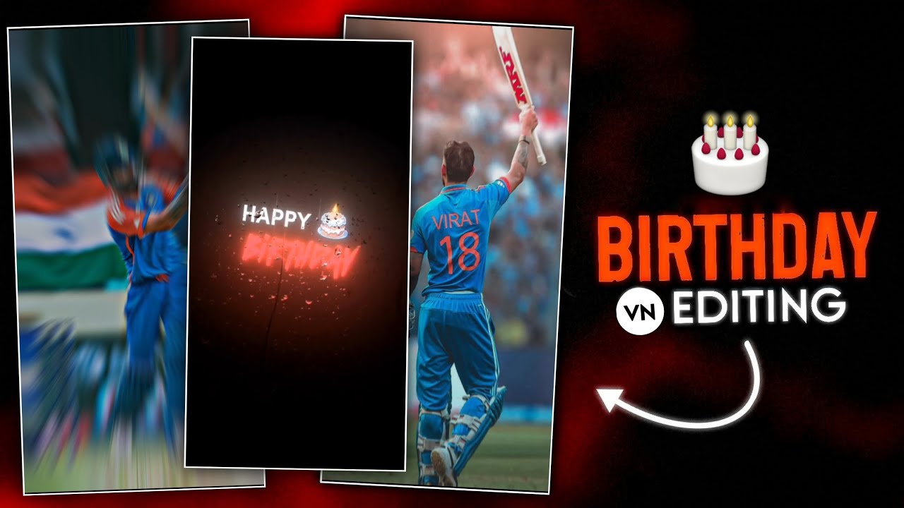 New Happy Birthday Video Editing in Vn App | Birthday Video Editing Vn App
