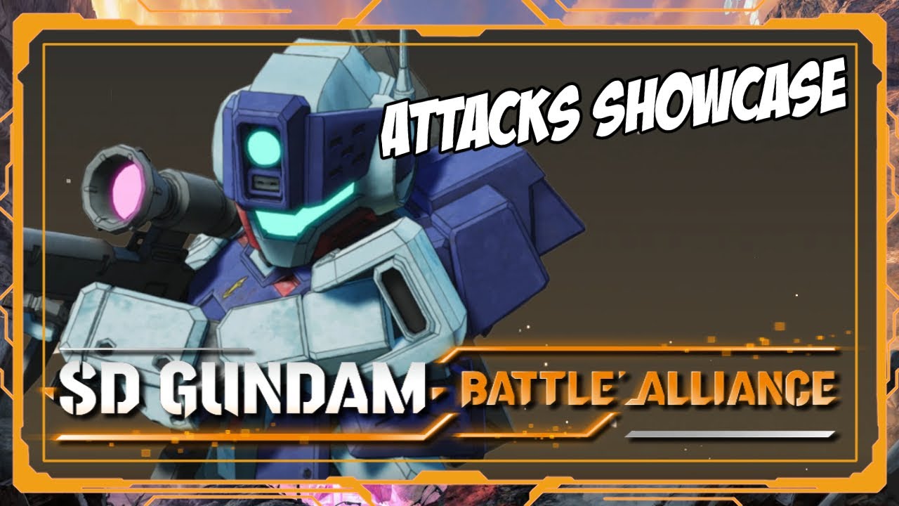 SD Gundam Battle Alliance - GM Sniper Attacks Showcase