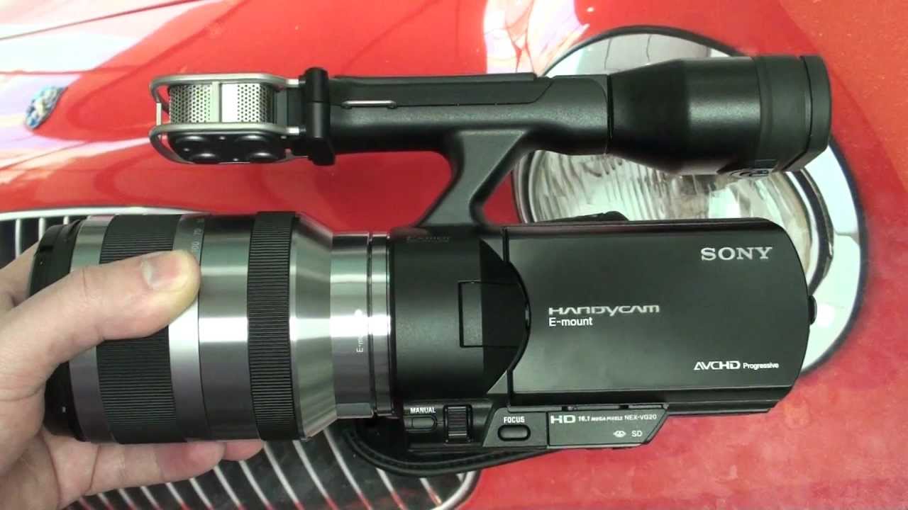 Sony NEX-VG20 Handycam Initial Impressions by The Digital Digest