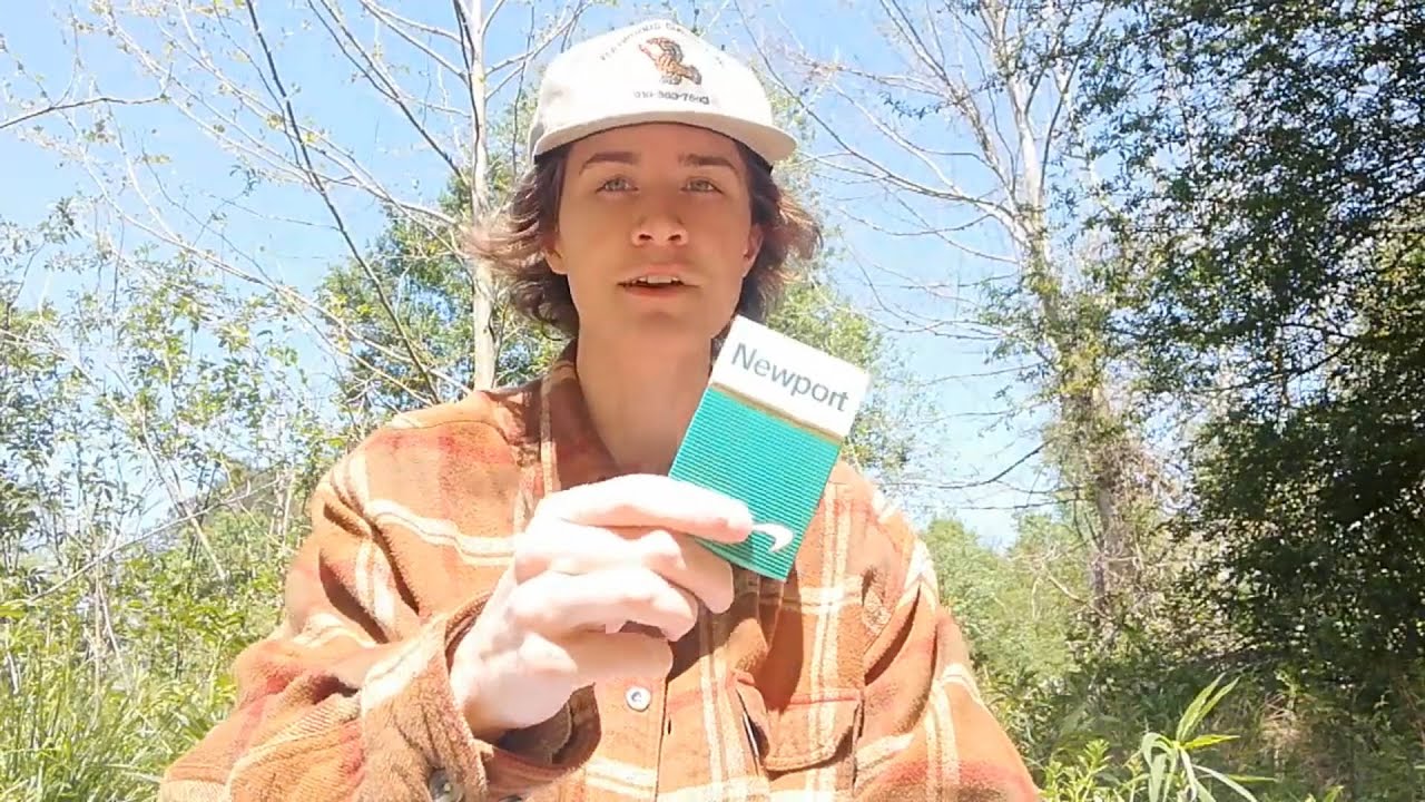 Smoking a Newport Cigarette - Review