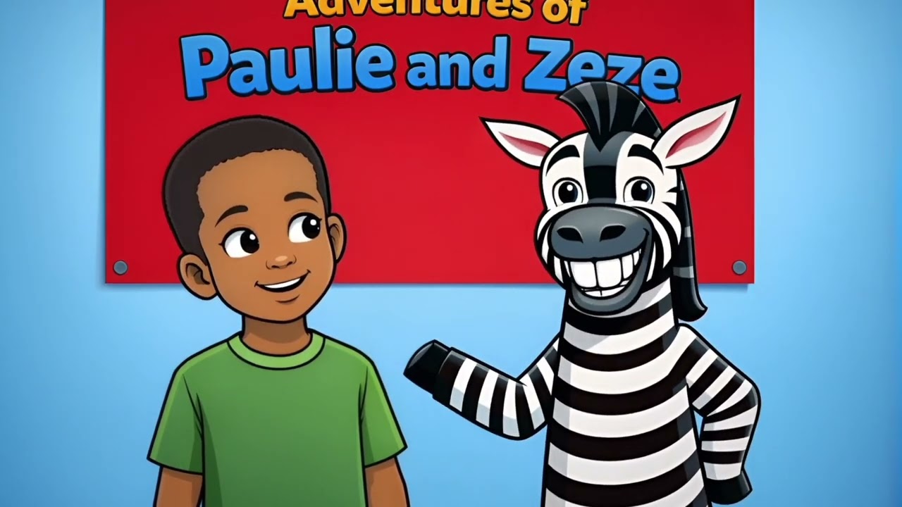 Just saying hello!! #PaulieAndZeze #KidsCartoon #Subscribe 