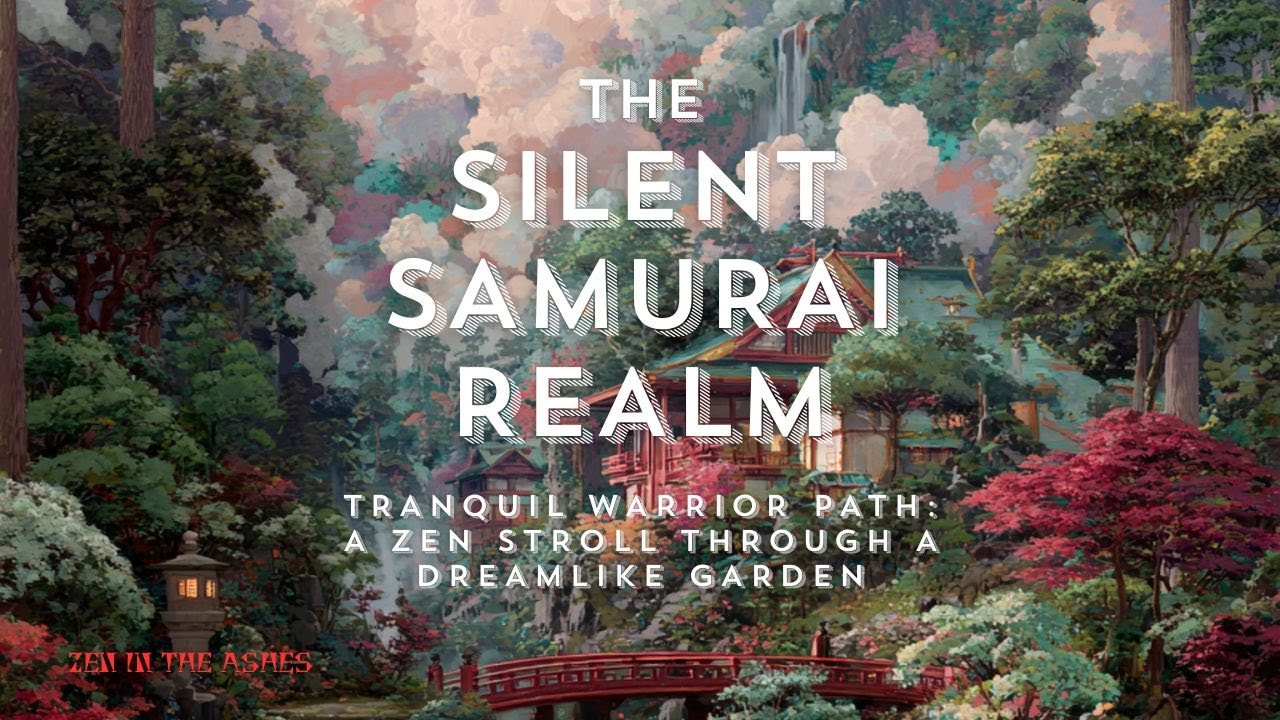 Silent Samurai Realm: A Zen Stroll Through a Dreamlike Garden
