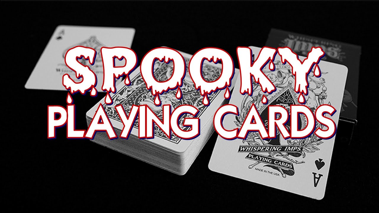 Deck Review - Whispering Imps ☠️ 13 Haunted Decks of Playing Cards 😨
