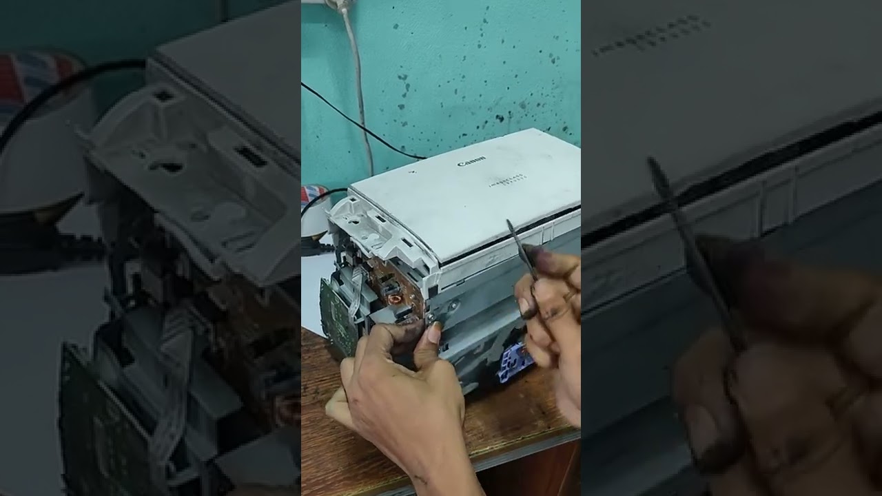 How to solve blank page Canon printer 6030