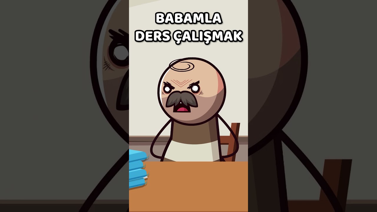 Babamla Ders &Ccedil;alışmak