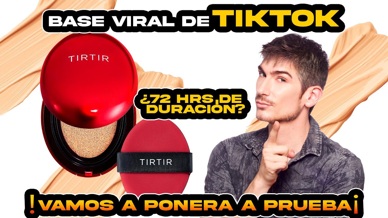 PONIENDO A PRUEBA POR 12 HRS LA BASE MAS VIRAL / TIRTIR MASK FOUNDATION