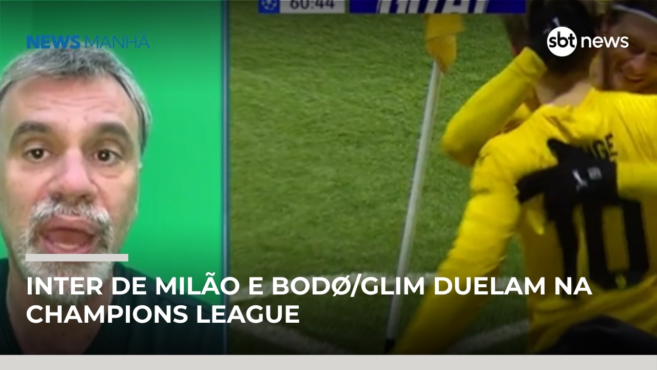 Mauro Beting projeta confronto entre Inter de Milão e Bodø/Glim na champions league | #NewsManhã