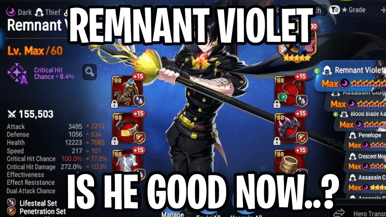 Remnant Violet Buffs Are...? [Epic Seven]