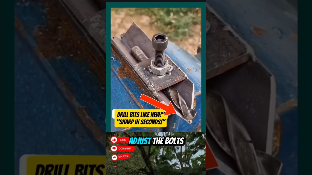 Sharpen Drill Bits Like a Pro &ndash; Fast & Easy!