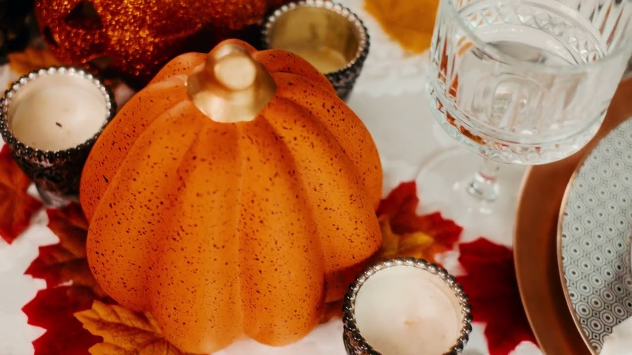 DECORACIÓN MESAS OTOÑO y HALLOWEEN - 3 propuestas elegantes para decorar y descuento Homary