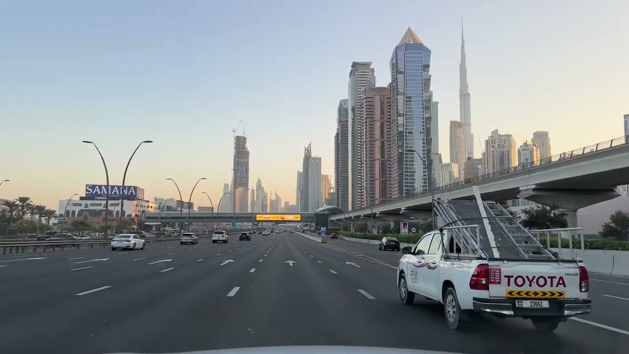 T-Com to Staybridge Hotel Dubai | Smooth Road Trip 2025 | City Drive Vlog 25 November 2025