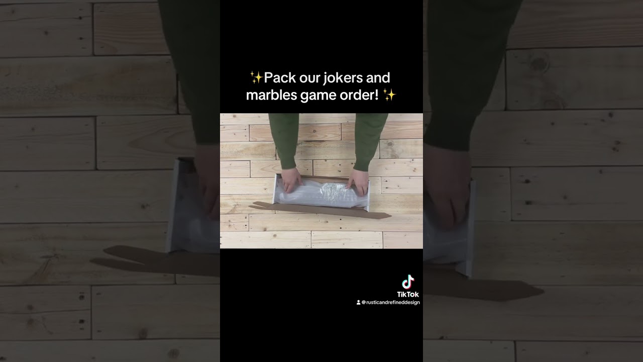 PACKING OUR JOKERS AND MARBLES GAME 🃏♠️ 