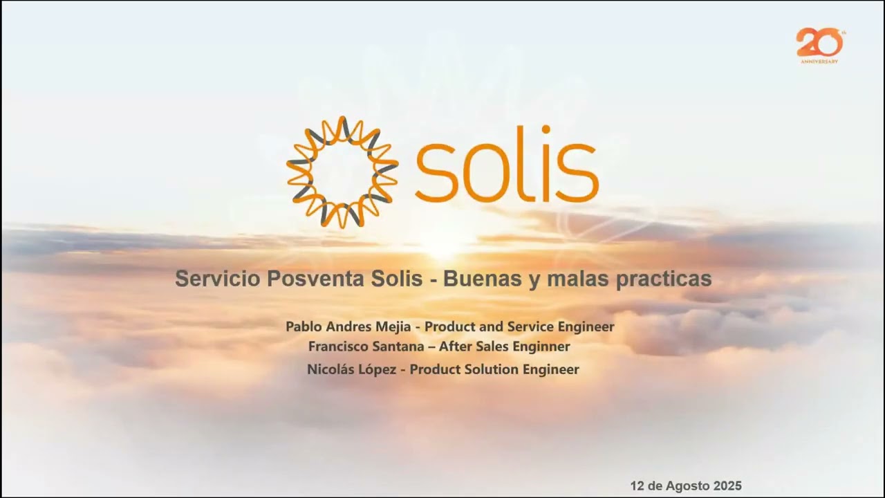🎓 Webinar: Buenas y Malas Prácticas en LATAM, Prevención de Fallas en tus Inversores Solis