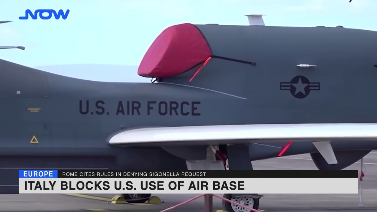 Italy blocks U.S. use of air base