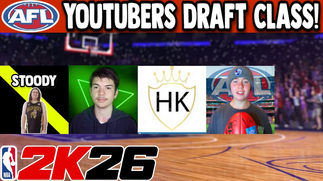 КЛАСС ДРАФТА ЮТУБЕРОВ AFL!!! | NBA2K26 MYNBA