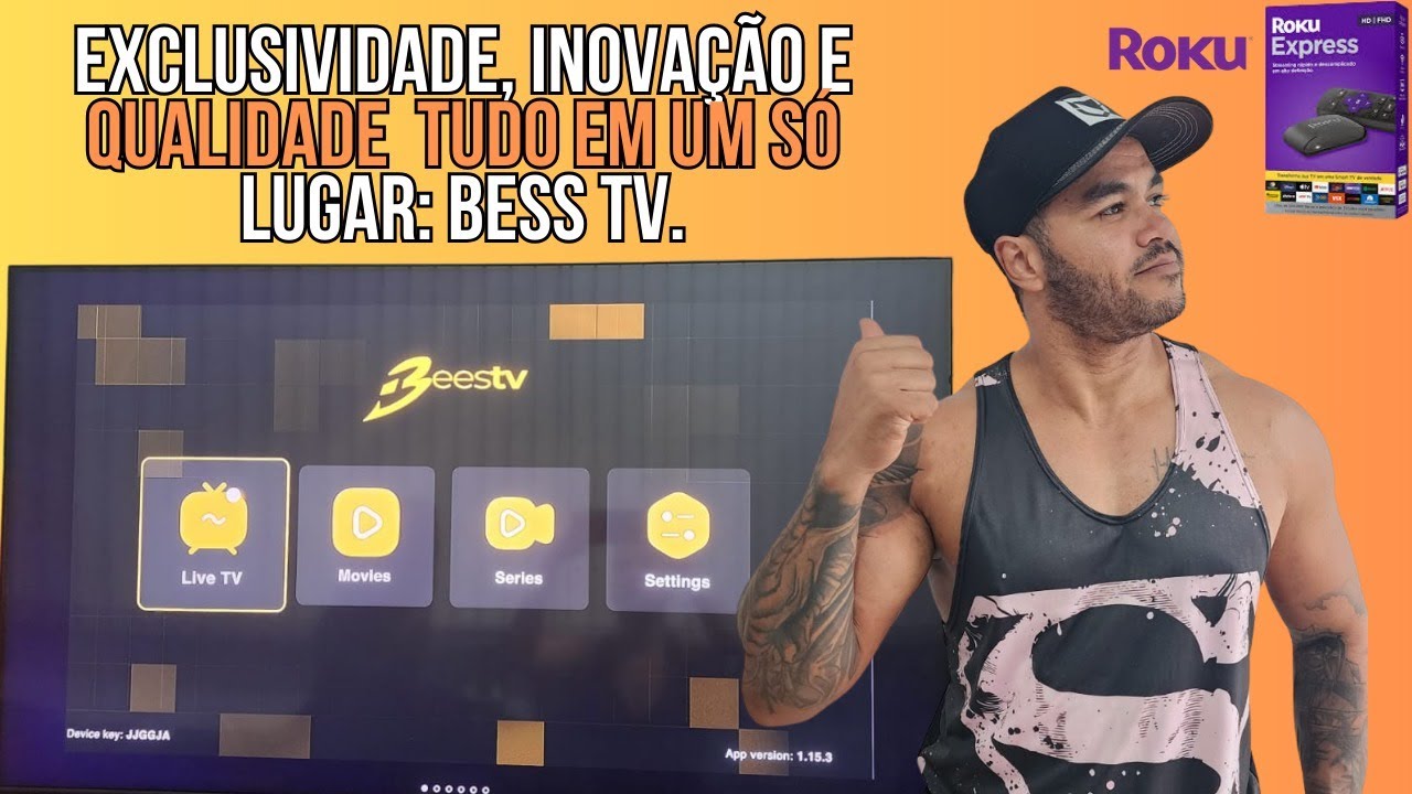 APLICATIVO DE IPTV BEES TV PARA VOC&Ecirc; EST&Aacute; ACESSANDO NA SUA TV