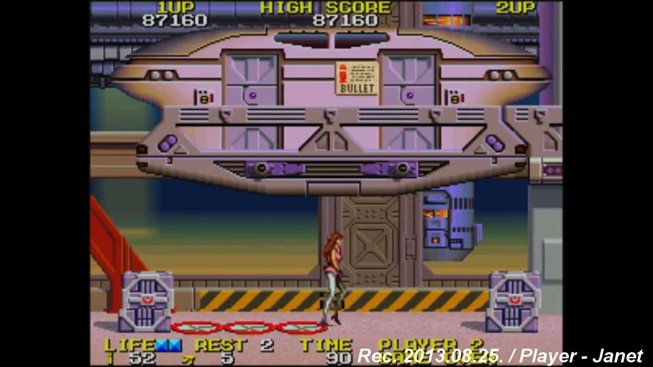 Rolling Thunder 2 - 1CC (Speed run play)