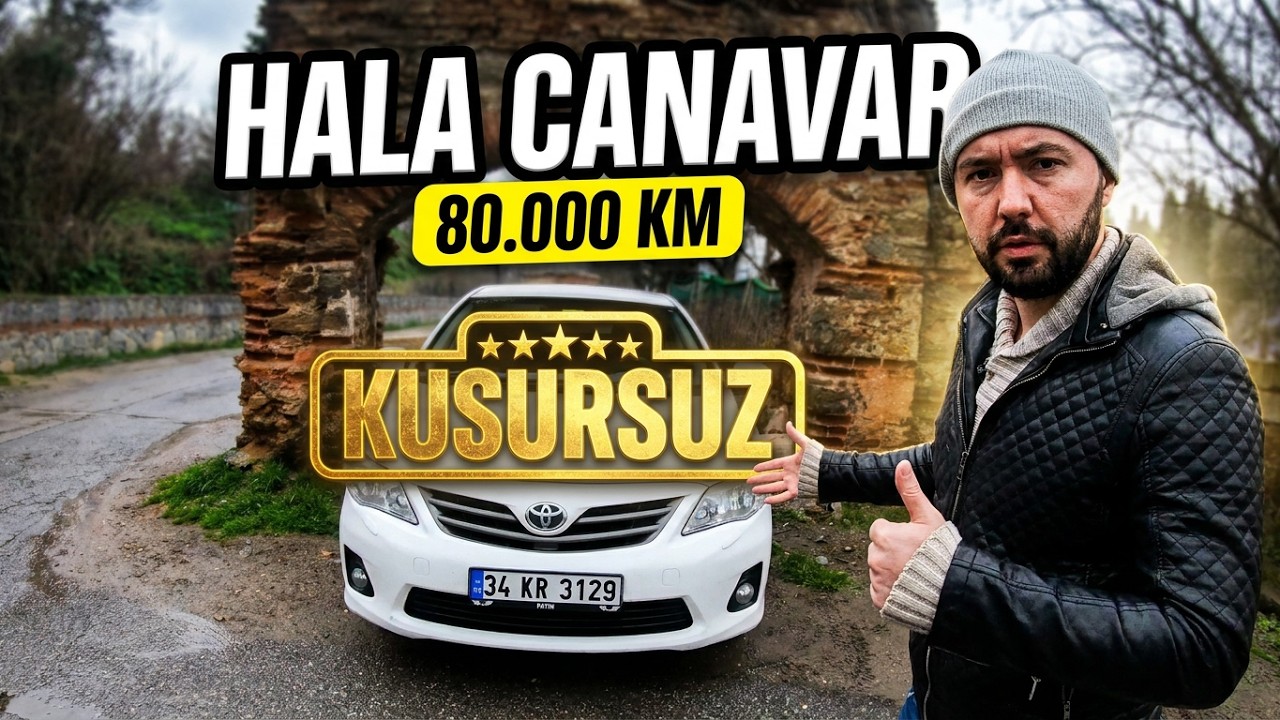 TOYOTA COROLLA 20 YAŞINDA - 80.000 KM'DE HALA CANAVAR MI?