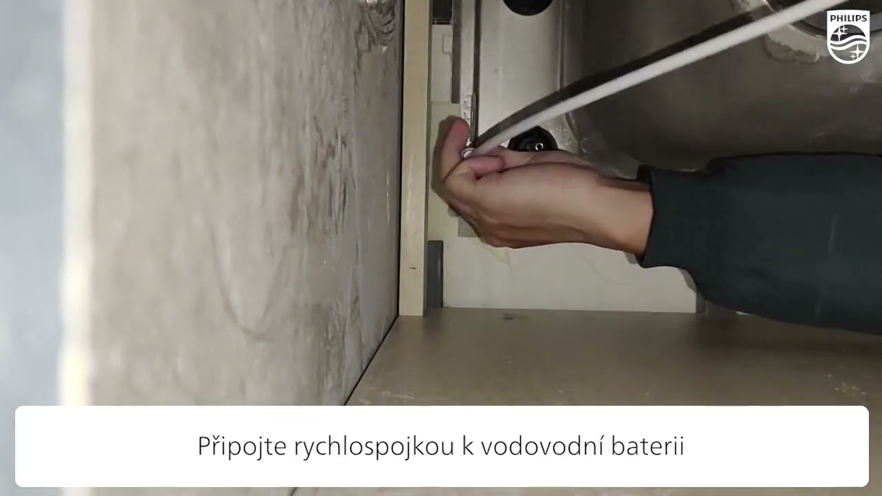 Philips UTS filtrace vody AUT3268 návod k instalaci