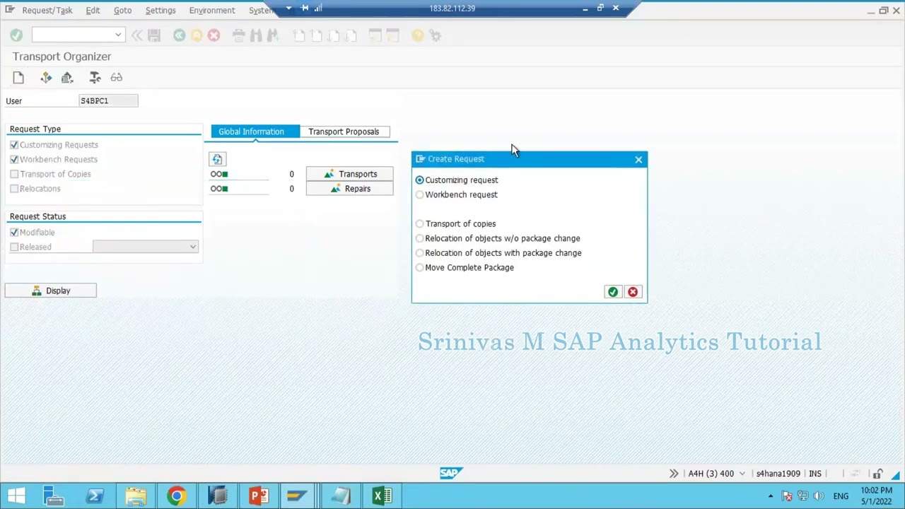 Transports Collection and useful Info in SAP BW on HANA Part 1