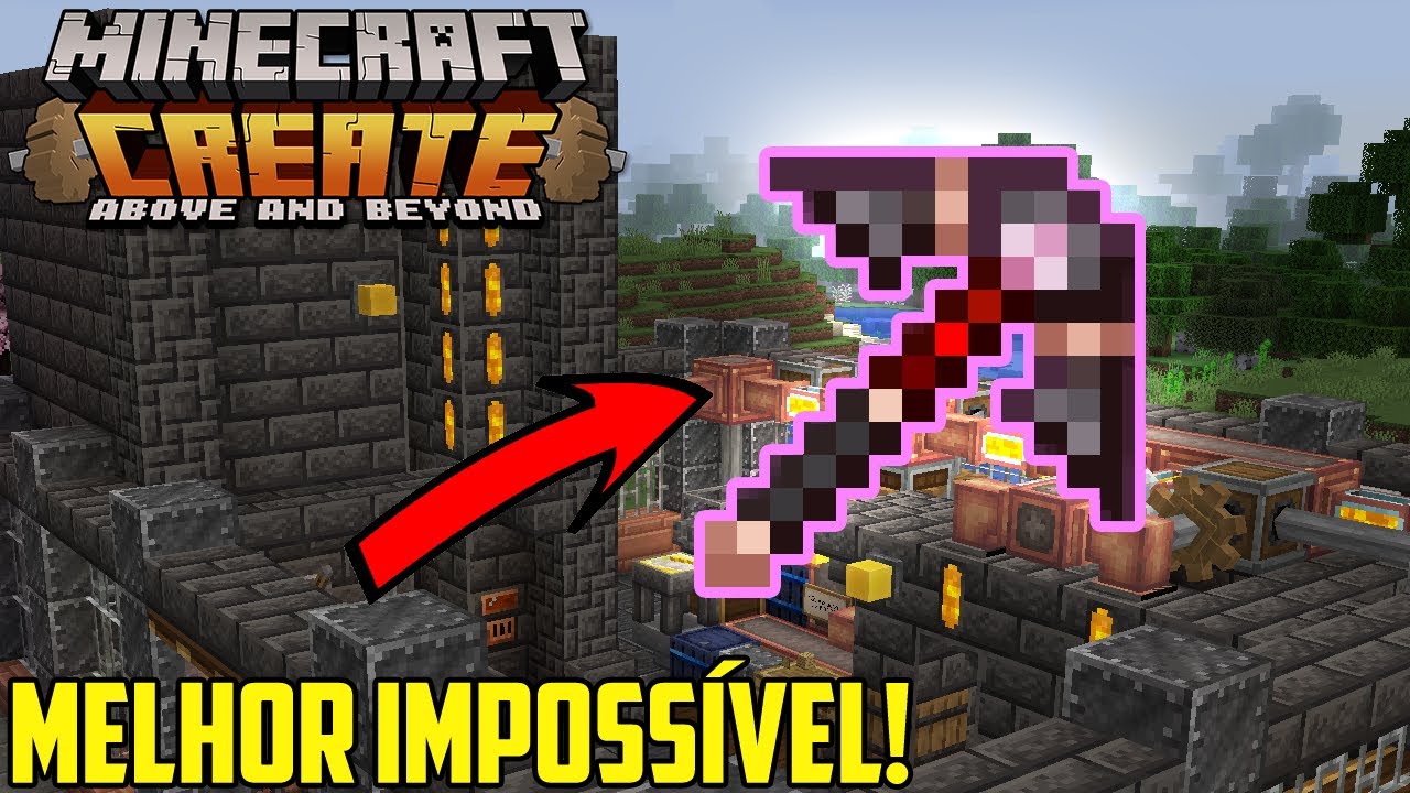 🔩 COMO FAZER A MELHOR PICARETA DO TINKERS! CREATE ABOVE AND BEYOND! #47