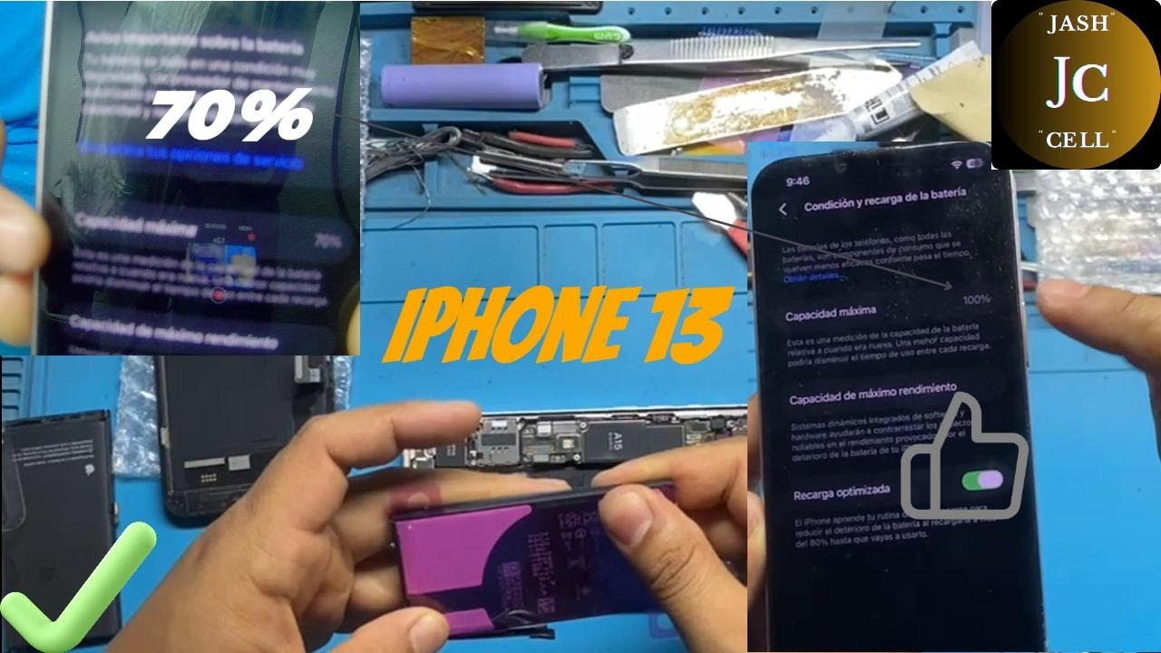 70% DE CONDICIÓN DE UN IPHONE 13 (batería en mal estado). ¿QUE PASARÁ?