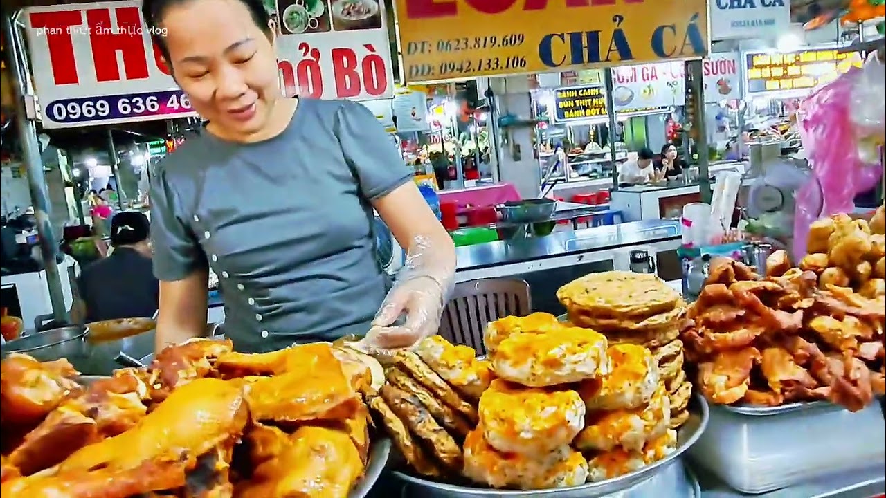CHỢ PHAN THIẾT 2026 TRƯNG BẦY hàng tết tô bánh canh cá nhòng ngon 3/2/2026