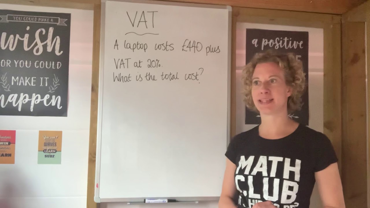 Calculating VAT