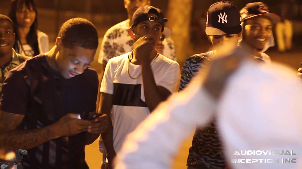 Lil Durk in French Montana's Mott Haven Projects Bronx, NY
