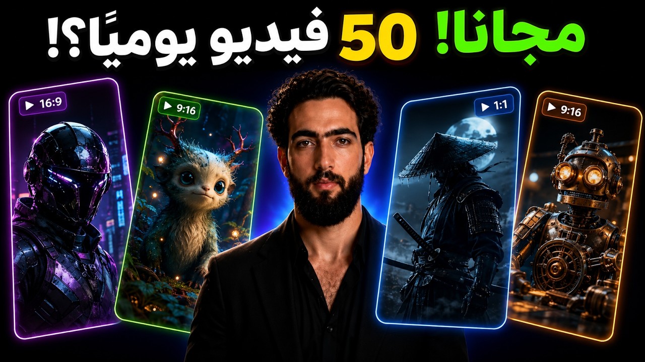 اصنع 50 فيديو يوميا بالذكاء الاصطناعي مجانا باستخدام Seedance2.5