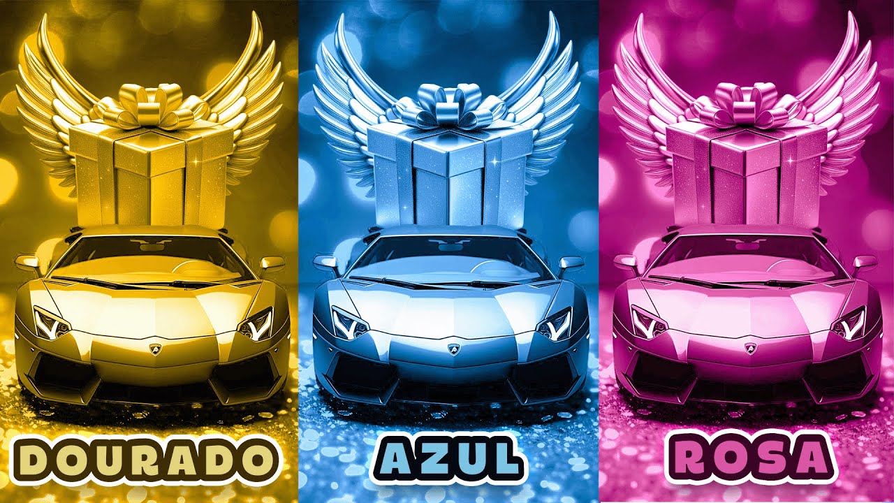 ESCOLHA SEU PRESENTE! 🎁 Dourado, Azul ou Rosa! ⭐ Você Tem Sorte? 🎮😱 Mais de 50 Escolhas!!!