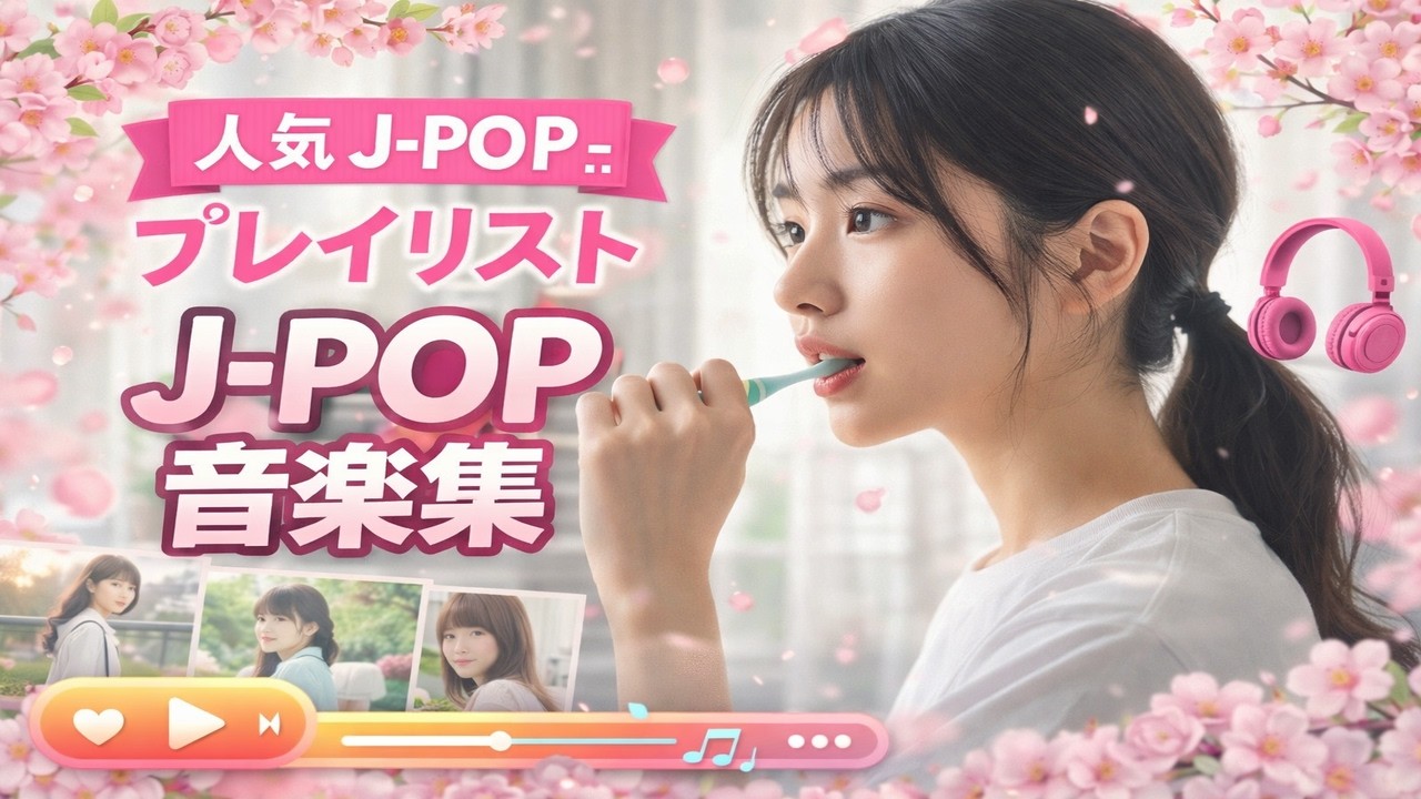 【作業用・通勤用】絶対ハマるJ-POPメドレー 🌸 人気曲だけ集めました！