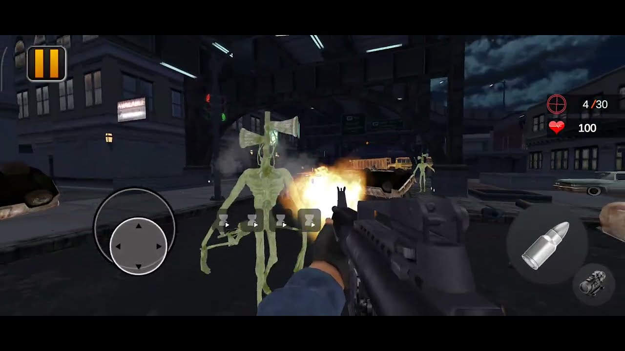 siren head #zombie #games #music #video #run part 2